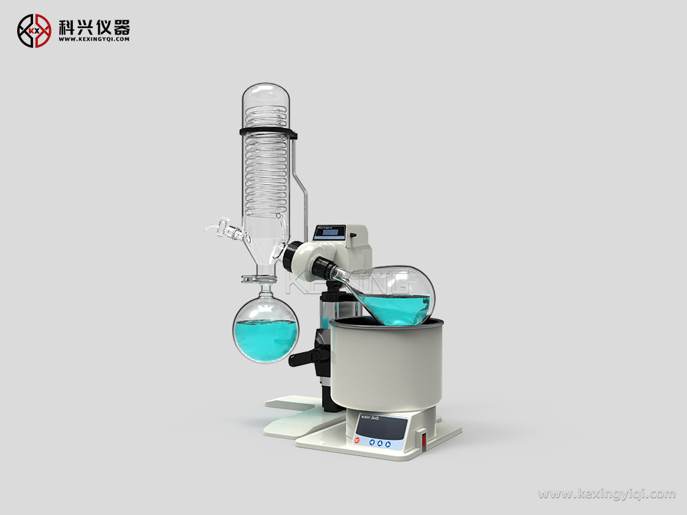 旋轉蒸發(fā)儀小型技術手動側面